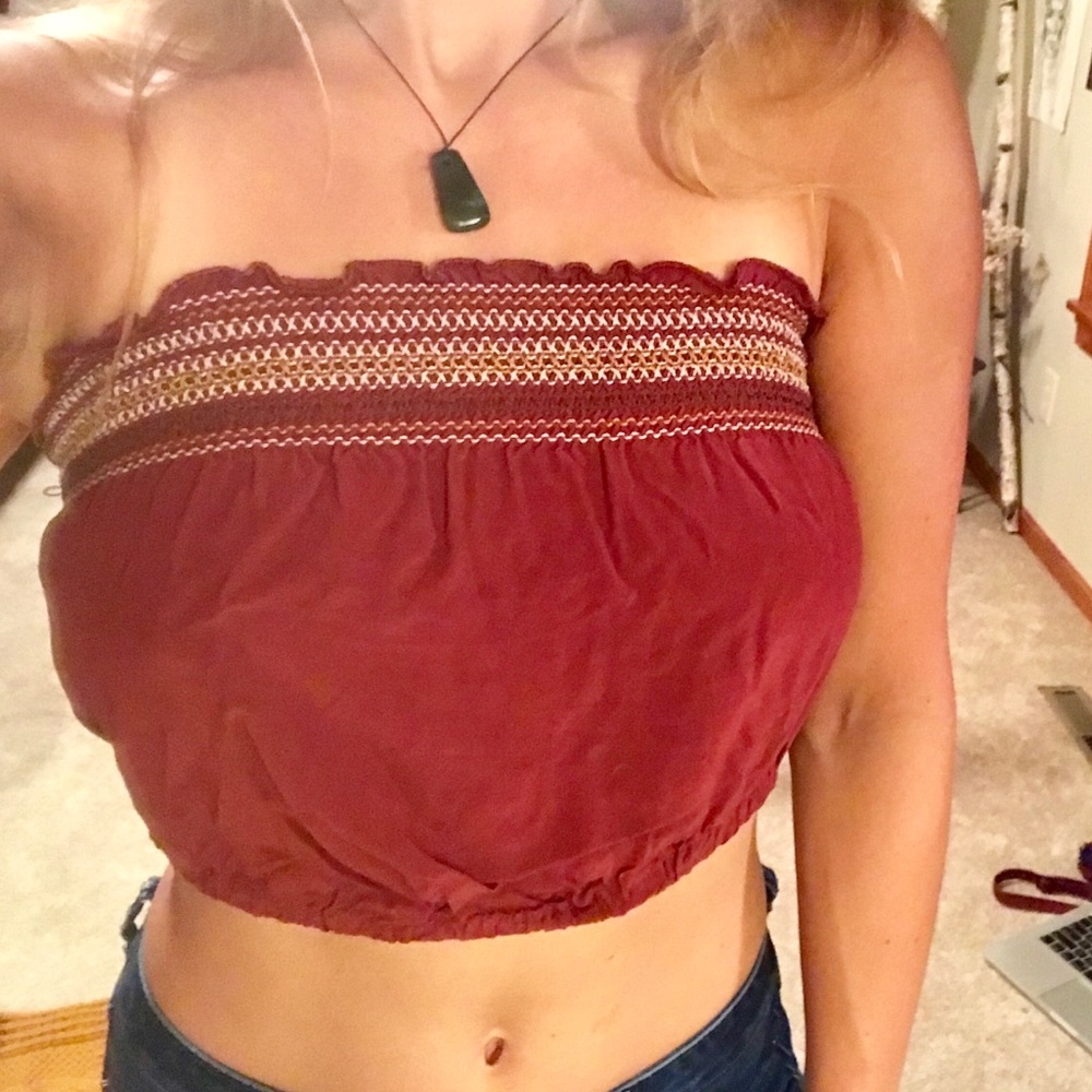 Ecote Urban Outfitters strapless bandeau